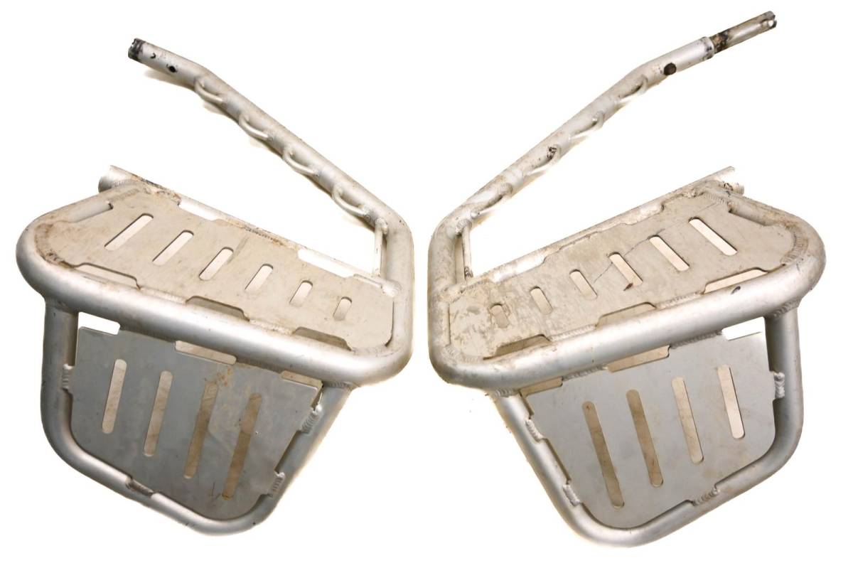 12 CanAm DS90 X 2x4 Nerf Bars Foot Wells Heel Guards