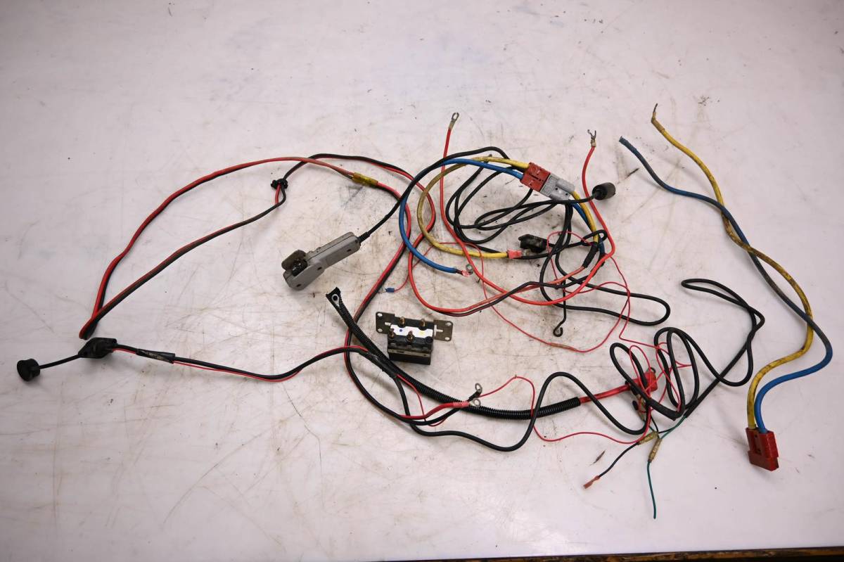 04 Yamaha Rhino 660 4x4 Winch Harness Electrical Wiring YXR660FA