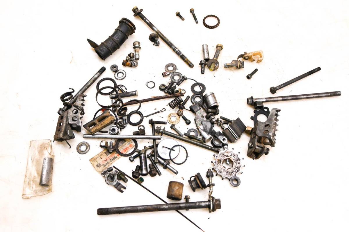 05 Yamaha TTR90E Hardware Set Nuts & Bolts