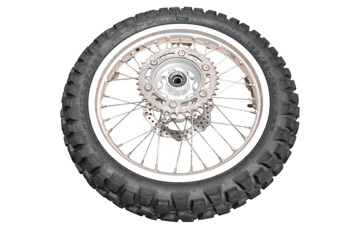 18 Honda CRF250L Rear Wheel Rim Rotor Sprocket & Tire 120/80/18