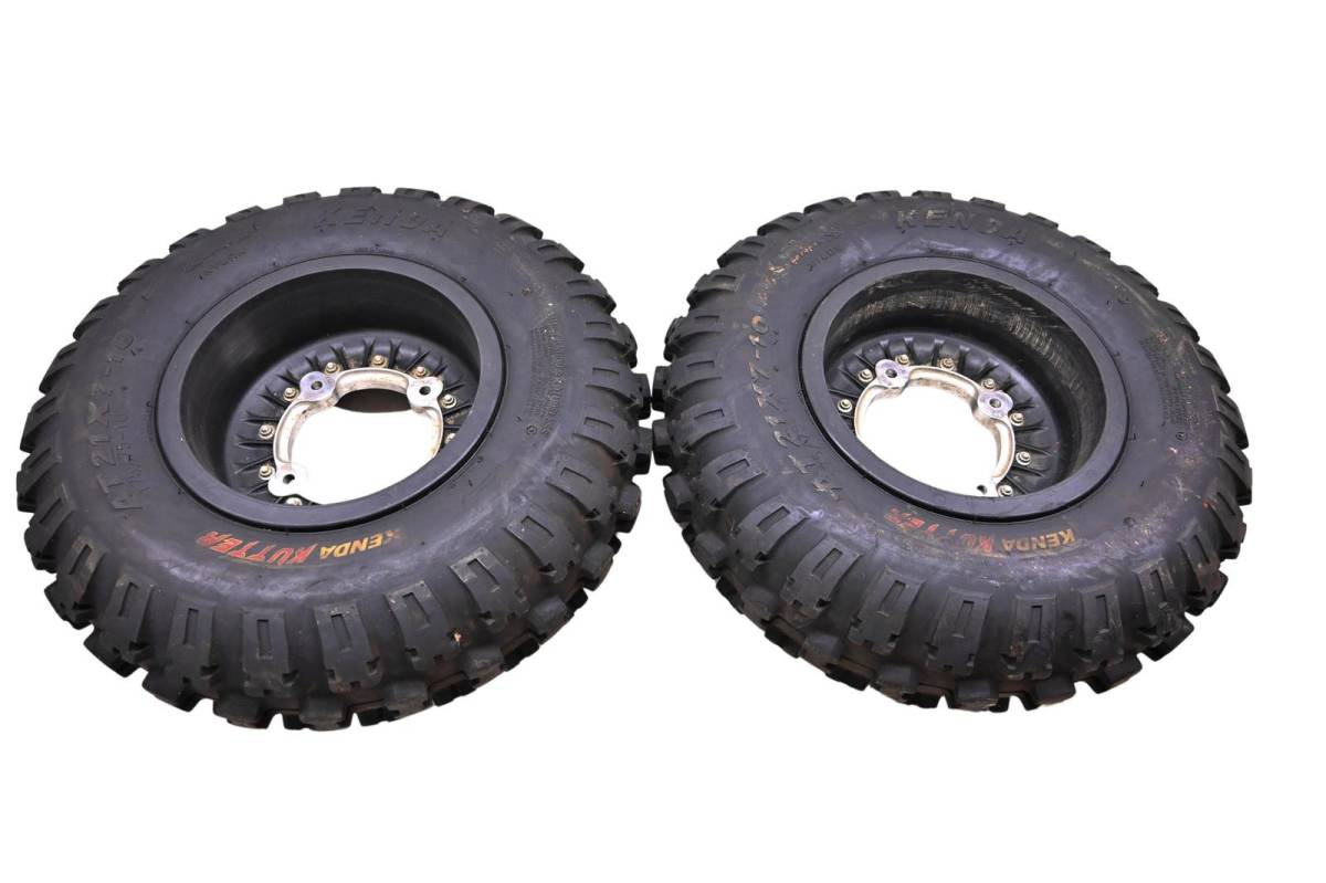 05 Suzuki Quadsport 400 2x4 LTZ400 Front Wheels Rims & Tires 21X710