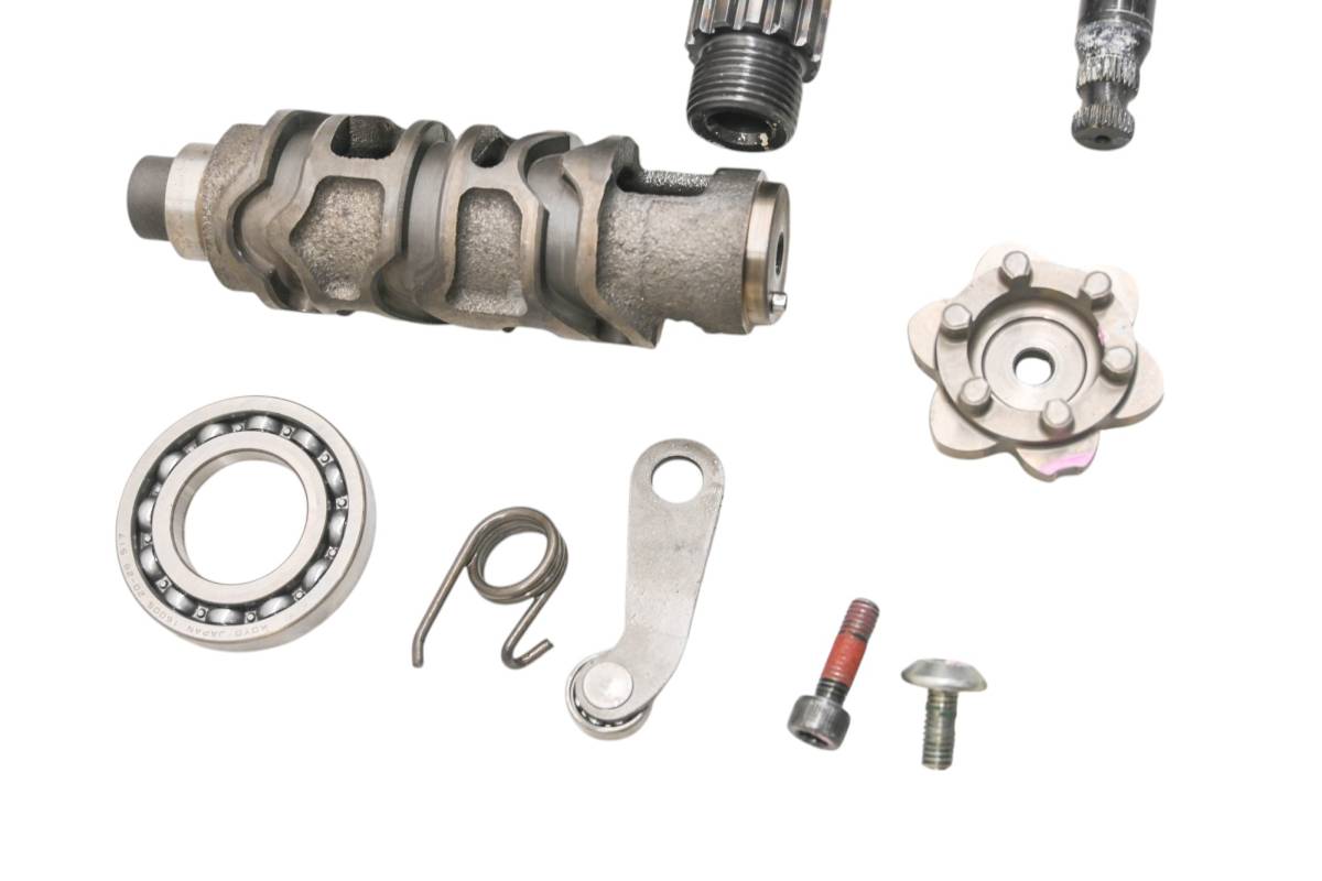 23 Kawasaki Ninja 400 Transmission Shift Forks & Drum EX400