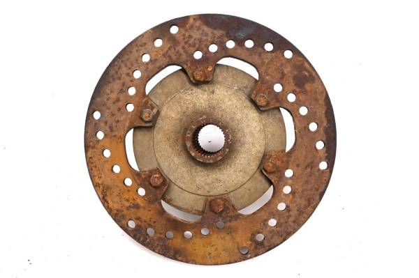 Polaris - 99 Polaris Ranger 500 6x6 Middle Brake Rotor Disc & Hub