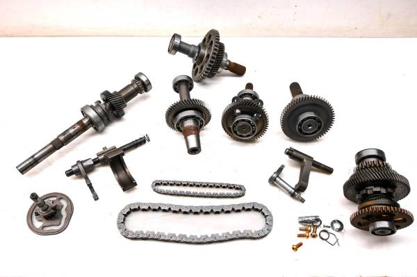 Polaris - 15 Polaris Scrambler 850 4x4 Transmission Shift Forks & Drum