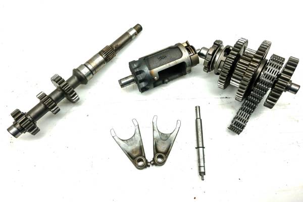 Yamaha - 01 Yamaha Kodiak 400 4x4 Transmission Shift Forks & Drum YFM400F