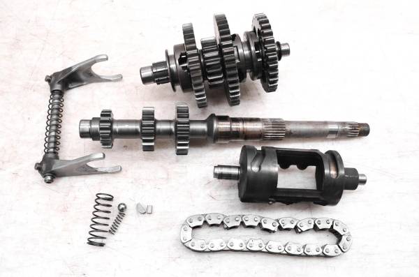 Yamaha - 09 Yamaha Rhino 450 4x4 Transmission Gears Shafts Shift Forks & Drum YXR450