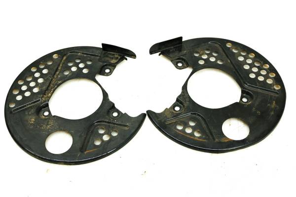 Kawasaki - 97 Kawasaki Bayou 300 4x4 Front Rotor Guards Left & Right KLF300