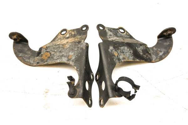 Honda - 02 Honda Rancher 350 4x4 Oil Cooler Brackets Mounts Left & Right TRX350FE