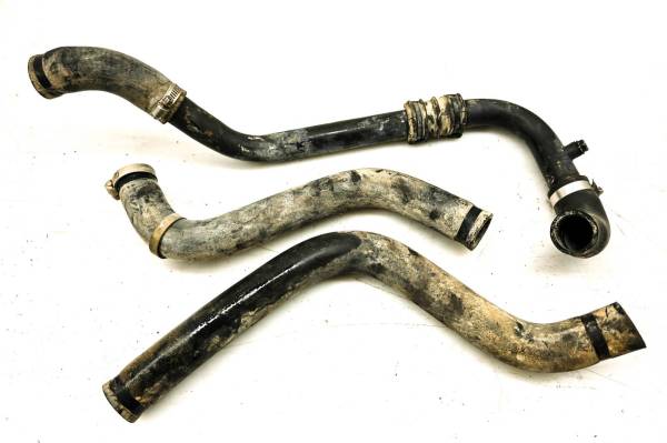 Kawasaki - 13 Kawasaki Mule 4010 Diesel 4x4 Radiator Coolant Hoses & Pipes KAF950