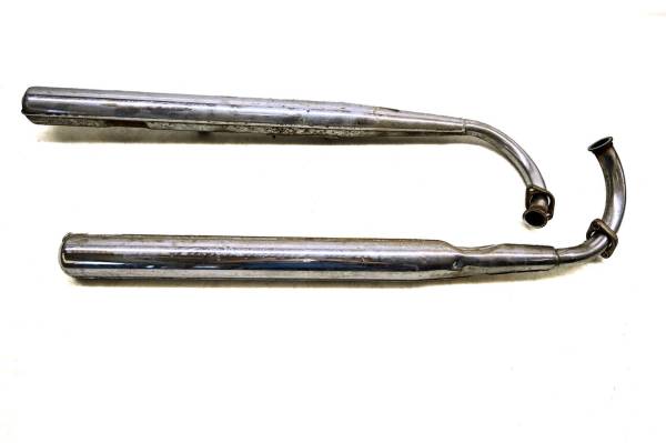 Yamaha - 72 Yamaha Street 100 Mufflers Exhaust Pipes Left & Right LS2