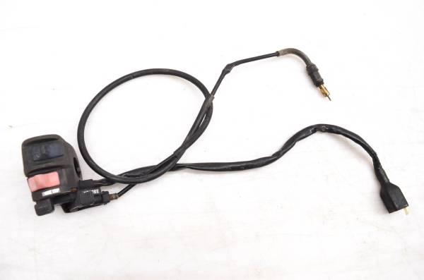 Kawasaki - 99 Kawasaki Lakota 300 2x4 Headlight On Off Handlebar Start Switch & Choke Cable KEF300