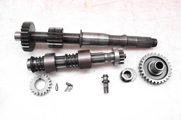 Suzuki - 02 Suzuki Vinson 500 4x4 Transmission Shaft Drive & Gears LTA500F