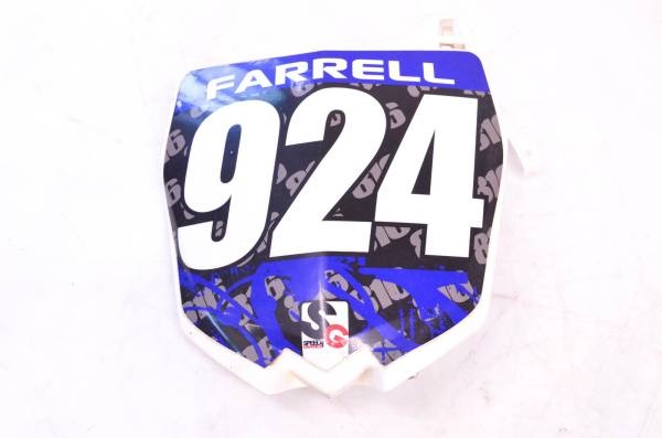 Yamaha - 17 Yamaha YZ450F Front Number Plate Cover