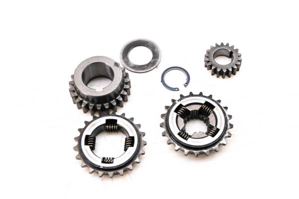 Kawasaki - 00 Kawasaki KLR250 Crank & Balancer Gears KL250D