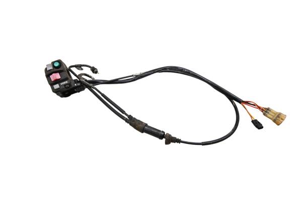 Kawasaki - 02 Kawasaki Prairie 650 4x4 Headlight On Off Handlebar Start Switch & Choke Cable KVF650