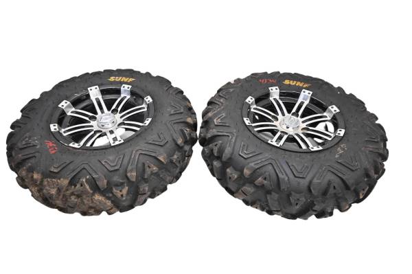 CF Moto - 18 CFMoto CForce 500 4x4 Front Wheels Rims & Tires 25X8-12 4/110