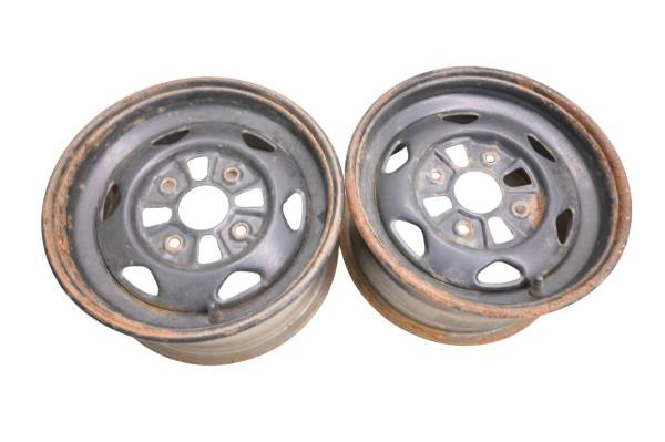 Honda - 18 Honda Foreman 500 4x4 Front Wheels Rims 12X6 4/110 TRX500FM