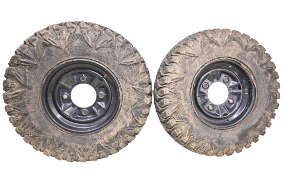 Polaris - 16 Polaris Ranger 900 Crew Front Wheels Rims & Tires 25X8-12 TRX500FM