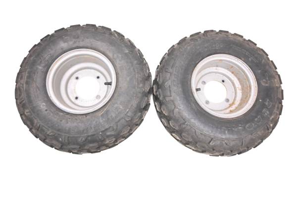 Polaris - 03 Polaris Predator 90 Front Wheels Rims & Tires 19X7-8