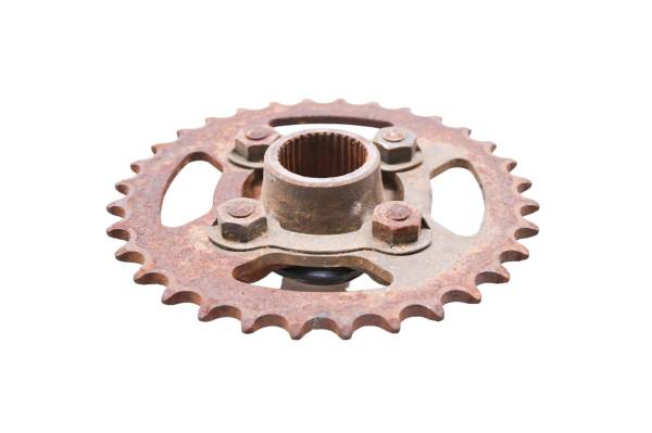 Yamaha - 02 Yamaha Breeze 125 Rear Sprocket & Hub YFA125