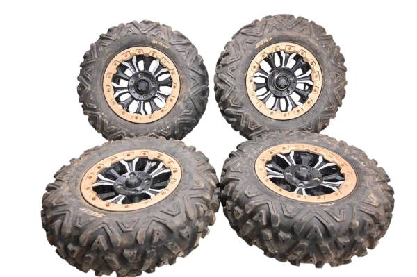 Yamaha - 16 Yamaha YXZ1000R SE Front & Rear Wheels Rims & Tires YXZ10YPSGS