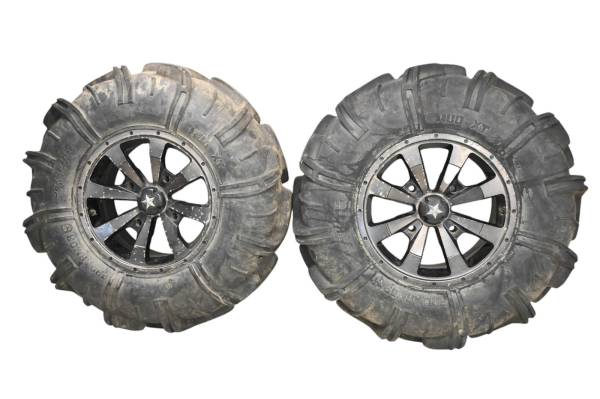 18 Polaris RZR XP Turbo Rear Wheels Rims 4/156 & Tires 32X9R15 ProArmor