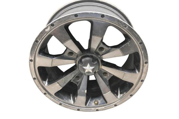 MSA - 18 Polaris RZR XP Turbo Silver Metallic Front Wheel Rim 4/156 15X7 MSA