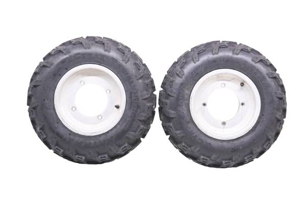 Polaris - 03 Polaris Predator 500 Front Wheels Rims & Tires Xctrax Radial (175\80R10)