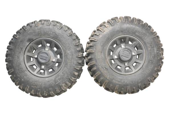 Polaris - 18 Polaris Ace 900 XC Front Wheels Rims & Tires 27X9-12 4/156