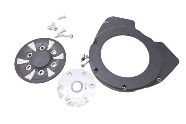 Aftermarket - 14 Yamaha Bolt R-Spec Exposed Drive Pulley Cover Kit Aftermarket XVS950