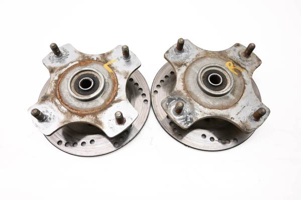 Kymco - 08 Kymco MXU 250 Front Wheel Hubs & Rotors Left & Right