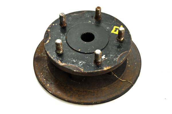 Cub Cadet - 09 Cub Cadet Volunteer 750 4x4 EFI Rear Front Right Left Wheel Hub & Rotor Tracker 46E