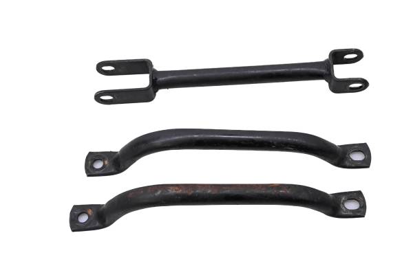 Kawasaki - 01 Kawasaki Bayou 220 2x4 Rear Suspension Brackets Mounts KLF220