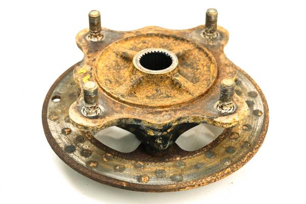 Kawasaki - 16 Kawasaki Mule Pro-DXT EPS Rear Wheel Hub & Rotor Left