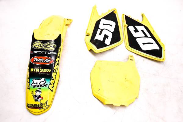 Suzuki - 01 Suzuki DRZ400S Rear Fender Number Plate & Side Panel Covers