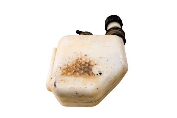 Bombardier - 02 Can-Am DS650 Coolant Overflow Radiator Bottle Bombardier