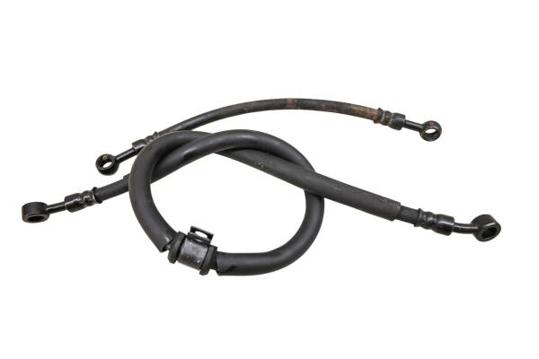 Kawasaki - 12 Kawasaki Ninja 250R Front Brake Line & Crankcase Engine Oil Hose EX250