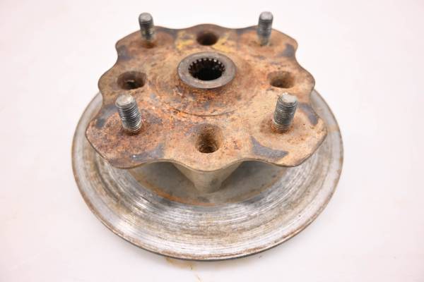 Suzuki - 05 Suzuki Eiger 400 4x4 Front Wheel Hub & Rotor Left Right LTA400F