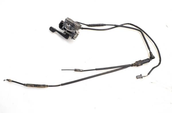 Polaris - 01 Polaris Scrambler 90 2x4 Thumb Throttle & Cable