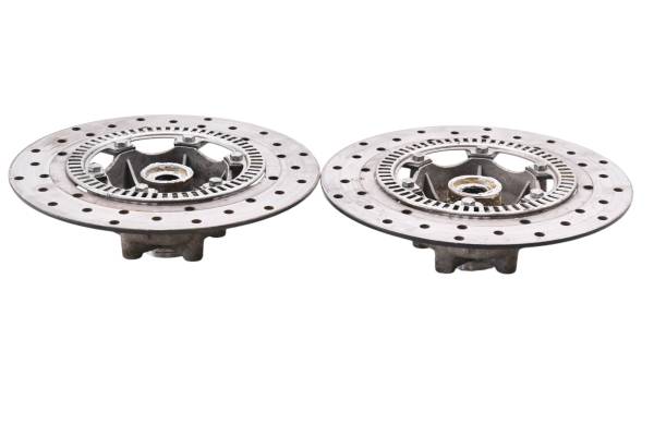 Piaggio - 16 Piaggio MP3 500 Sport ABS Front Wheel Hubs & Rotors Left & Right