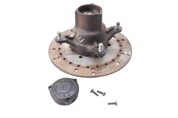 Polaris - 02 Polaris Sportsman 500 Front Wheel Hub & Rotor Right