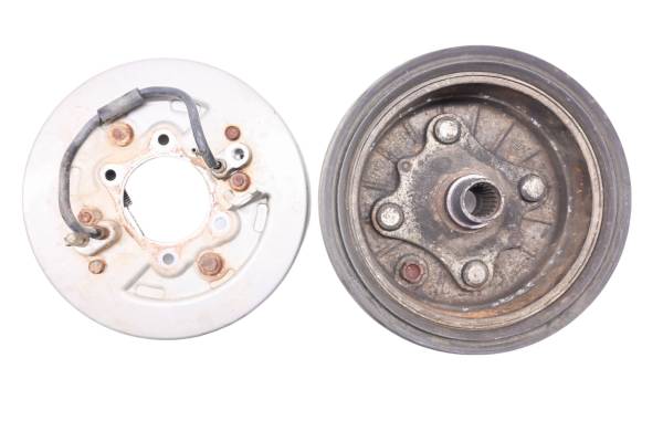 Honda - 03 Honda Foreman Rubicon 500 4x4 Front Left Brake Drum TRX500FA