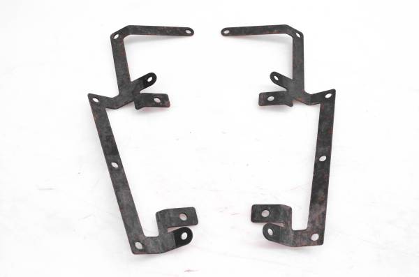 Kawasaki - 08 Kawasaki Teryx 750 4x4 Rear Mud Guard Left & Right Brackets Mounts KRF750