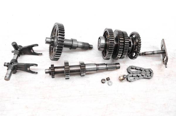 Kawasaki - 00 Kawasaki Prairie 300 2x4 Transmission Gears Shafts Shift Forks & Drum KVF300