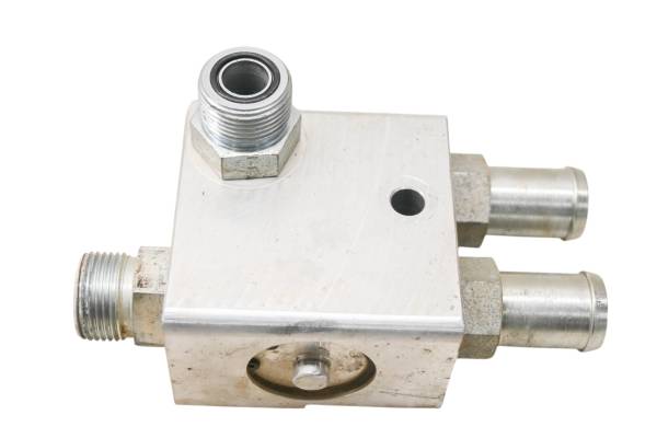 John Deere - 18 John Deere Gator RSX860M Coolant Line Block Fitting