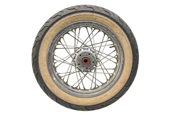03 Victory Classic Cruiser Front Wheel Rim & Tire 16X3 Maxxis Mt90-16 BEHR