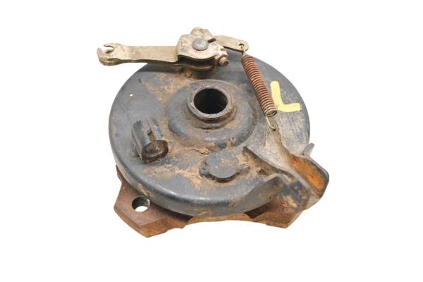 Bombardier - 02 Can-Am DS90 2x4 Front Left Brake Drum & Wheel Hub Bombardier