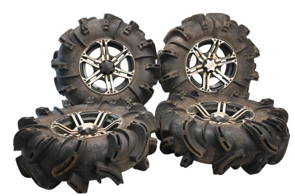 ITP - 15 Can-Am Outlander 450 L 4x4 Front & Rear Wheels Rims & Tires 4/137 Gorilla Silverback 32X10-14 ITP