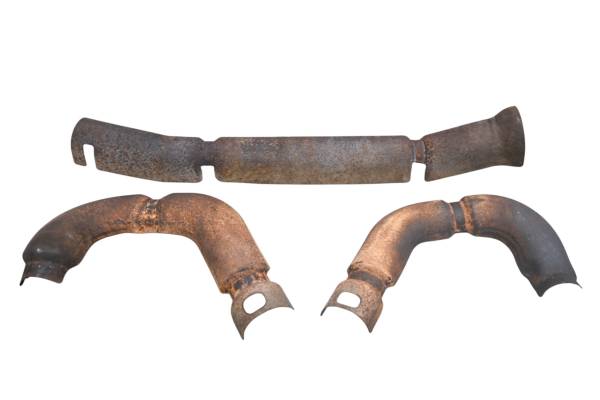 Polaris - 17 Polaris Ranger Crew 570 4x4 Header Pipe Heat Shield Guards