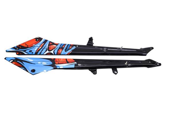 Ski-Doo - 18 Ski-Doo Summit SP 850 E-Tec Rear Tunnel Member Panels Brackets Mounts Left & Right 154"